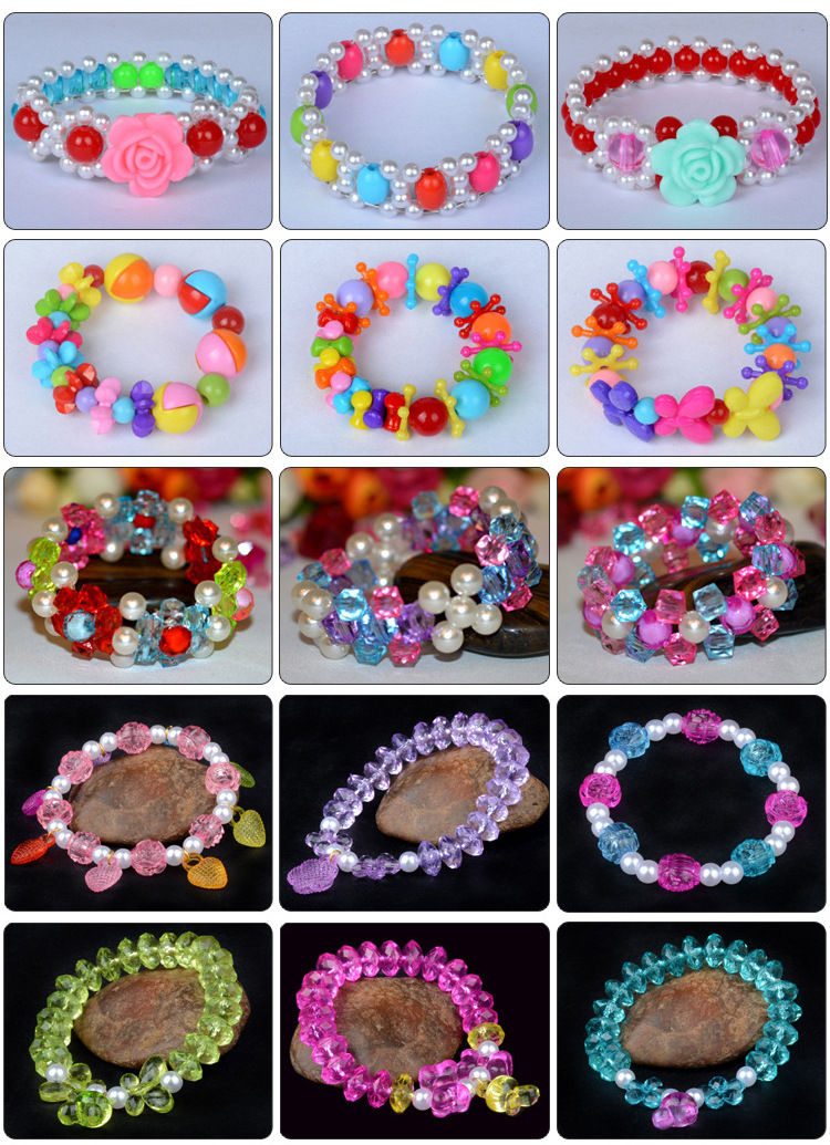 32 Grid Beaded Color Box Children's Beaded Toys DIY Handmade Girl Handmade Bead-Stringing Toy Wear Necklace Bracelet 32 Grid Beaded Color Box Children's Beaded Toys DIY Handmade Girl Handmade Bead-Stringing Toy Wear Necklace Bracelet