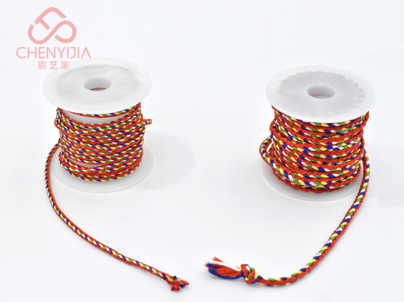 Ethnic Style Hand Accessories Simple and Fresh Hand Weaving Bracelet Couple Color Carrying Strap Multi-Strand Braided Rope