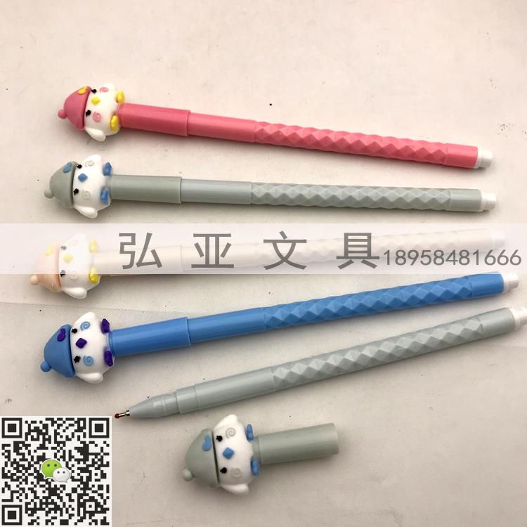 Cup - sized ball pen unicorn cartoon shape ball pen creative stationery gifts giant good writing in oil pen