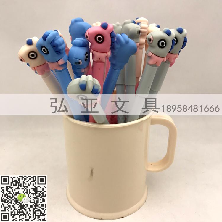 Cup - sized ball pen unicorn cartoon shape ball pen creative stationery gifts giant good writing in oil pen