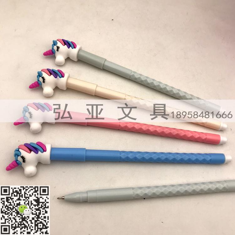 Cup - sized ball pen unicorn cartoon shape ball pen creative stationery gifts giant good writing in oil pen