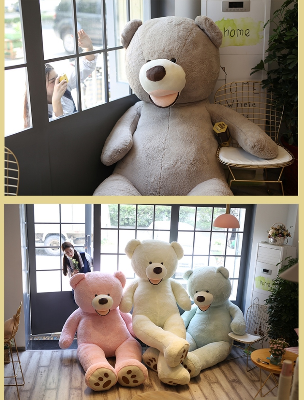 Costco presents a lover with a 2.6-meter giant bear doll as a giftYouTube toy Costco presents a lover with a 2.6-meter giant bear doll as a giftYouTube toy