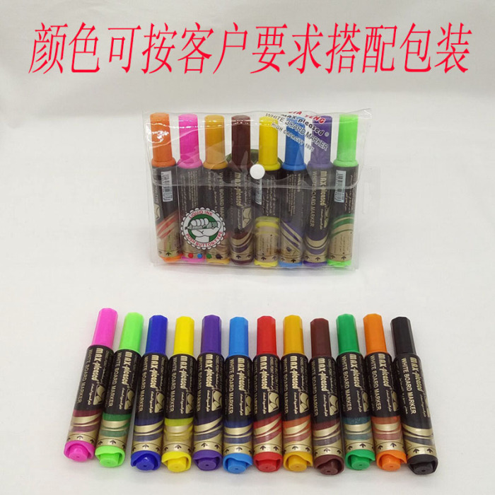 2-BB 8-color color head giant pencil-type whiteboard pen poster POP pen