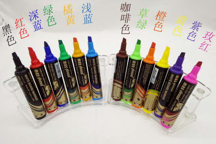 2-BB 8-color color head giant pencil-type whiteboard pen poster POP pen