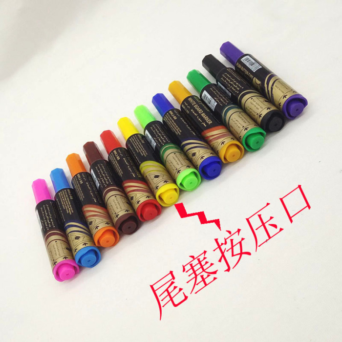 2-BB 8-color color head giant pencil-type whiteboard pen poster POP pen