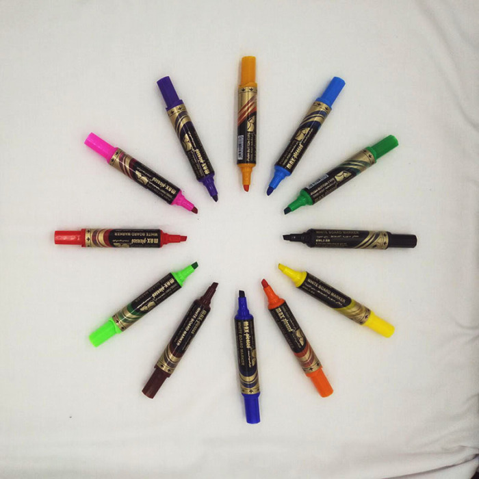 2-BB 8-color color head giant pencil-type whiteboard pen poster POP pen