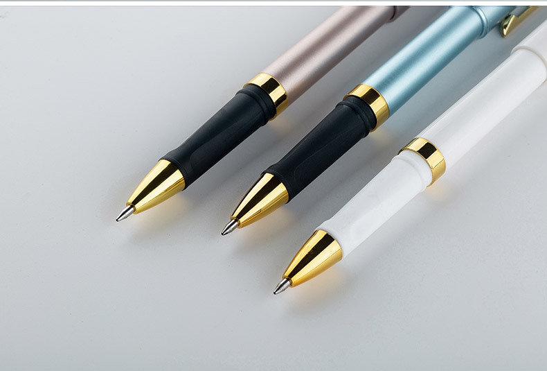 Gel Pen Custom Logo Giant Writing High-End Faux-Metallic 0.7 Signature Pen Advertising Marker Gift Ball Pen Gel Pen Custom Logo Giant Writing High-End Faux-Metallic 0.7 Signature Pen Advertising Marker Gift Ball Pen