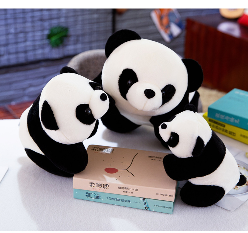 Simulation Giant Panda Doll Stuffed Doll Factory Wholesale Cute Animal Doll Custom Logo