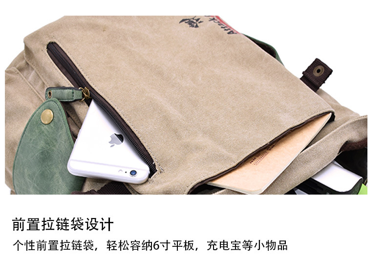 Cross-Border Hot Selling Anime BackPack Attack Giant One Piece Naruto Peripheral Student Casual Canvas Schoolbag