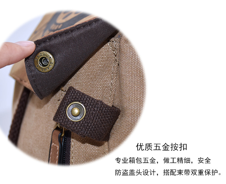 Cross-Border Hot Selling Anime BackPack Attack Giant One Piece Naruto Peripheral Student Casual Canvas Schoolbag