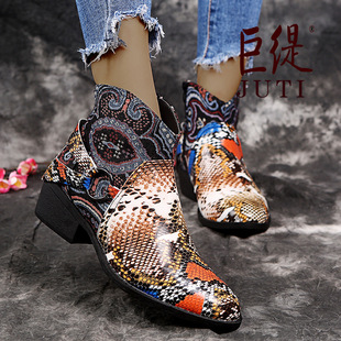 2020 Giant Ti Whole Independent Station Wish Foreign Trade Large Size High Heel Denim Tube Women's Boots 2020 Giant Ti Whole Independent Station Wish Foreign Trade Large Size High Heel Denim Tube Women's Boots