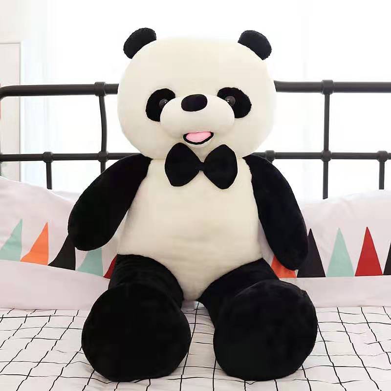 Giant panda doll, doll, plush toy panda Po panda national treasure toy