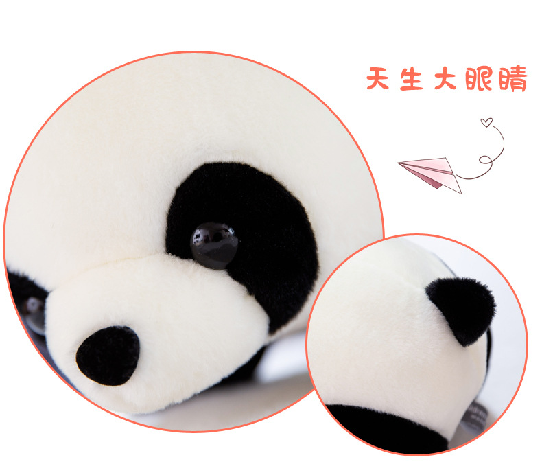 Simulation Giant Panda Doll Stuffed Doll Factory Wholesale Cute Animal Doll Custom Logo