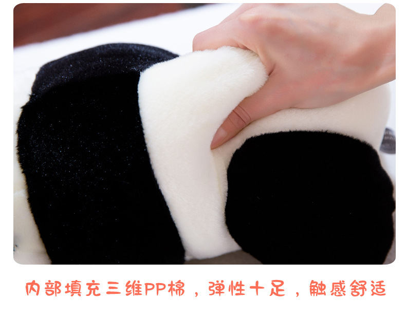 Simulation Giant Panda Doll Stuffed Doll Factory Wholesale Cute Animal Doll Custom Logo