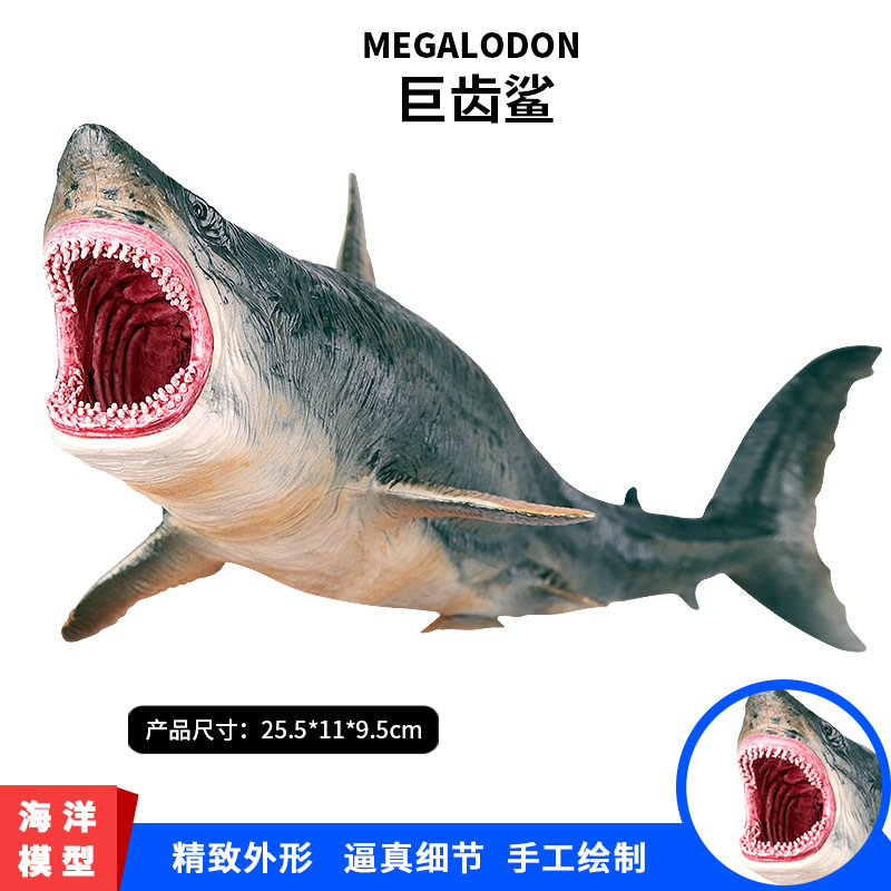 Simulation Model of Marine animals Giant aquarium man-eating shark SHARK Jaws Tiger Children Toy Furnishing articles Simulation Model of Marine animals Giant aquarium man-eating shark SHARK Jaws Tiger Children Toy Furnishing articles
