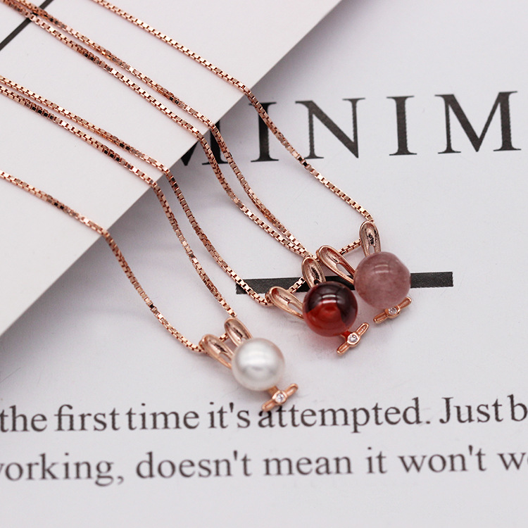S925 pure silver plated platinum use garnet goldfish necklace simple and stylish valentine 's day gift popular in Chesapeake and Japan S925 pure silver plated platinum use garnet goldfish necklace simple and stylish valentine 's day gift popular in Chesapeake and Japan