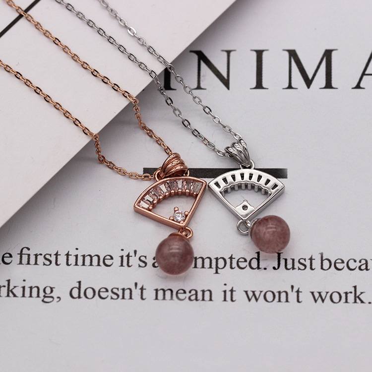 S925 pure silver plated platinum use garnet goldfish necklace simple and stylish valentine 's day gift popular in Chesapeake and Japan S925 pure silver plated platinum use garnet goldfish necklace simple and stylish valentine 's day gift popular in Chesapeake and Japan