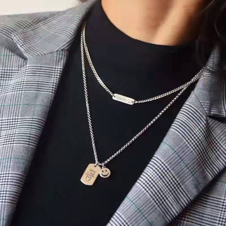 S925 pure silver plated platinum use garnet goldfish necklace simple and stylish valentine 's day gift popular in Chesapeake and Japan
