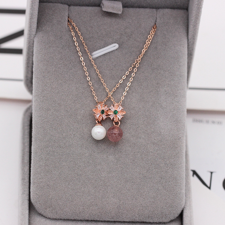 S925 pure silver plated platinum use garnet goldfish necklace simple and stylish valentine 's day gift popular in Chesapeake and Japan S925 pure silver plated platinum use garnet goldfish necklace simple and stylish valentine 's day gift popular in Chesapeake and Japan