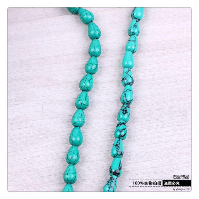 Turquoise beads bracelet necklace beads beads DIY handicraft accessories Turquoise beads bracelet necklace beads beads DIY handicraft accessories