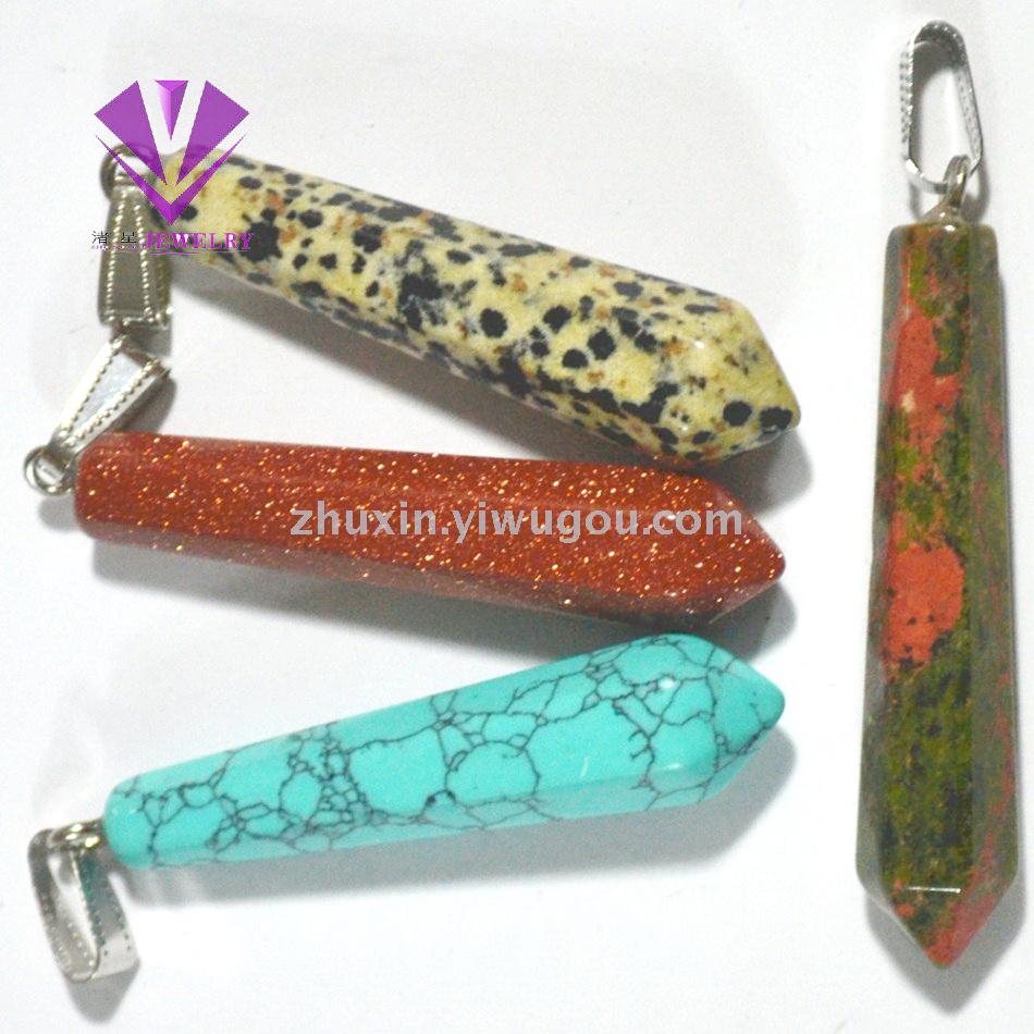 Lapis Turquoise Purple Crystal Coral Beads Stone Apple Agate Pink Crystal Tiger Eye Jewelry Pearl Black Agate