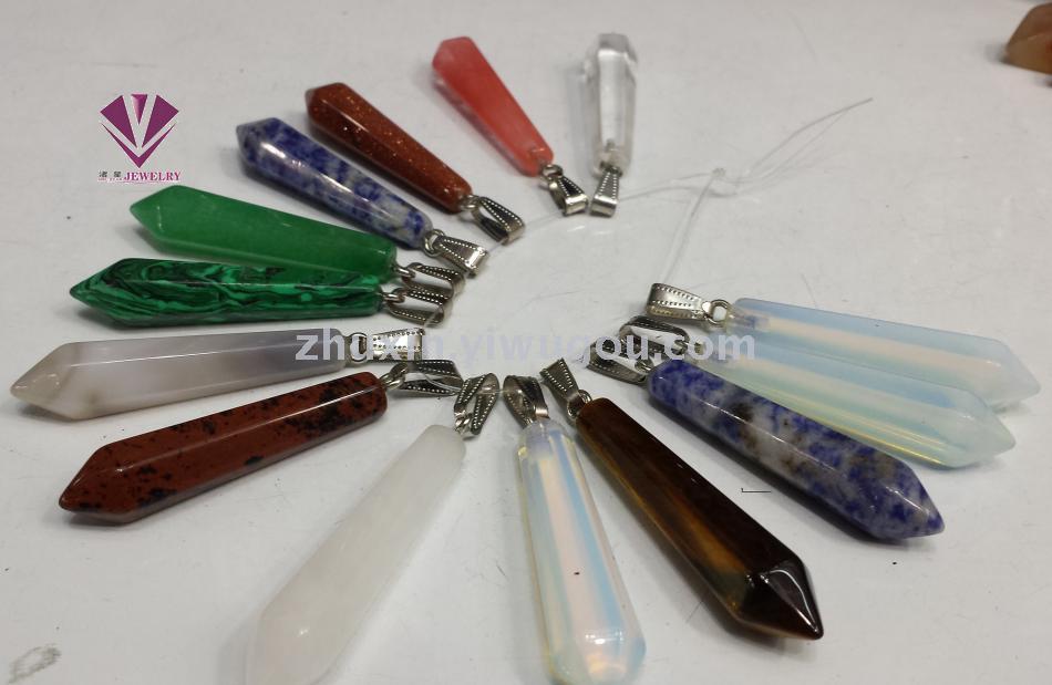 Lapis Turquoise Purple Crystal Coral Beads Stone Apple Agate Pink Crystal Tiger Eye Jewelry Pearl Black Agate