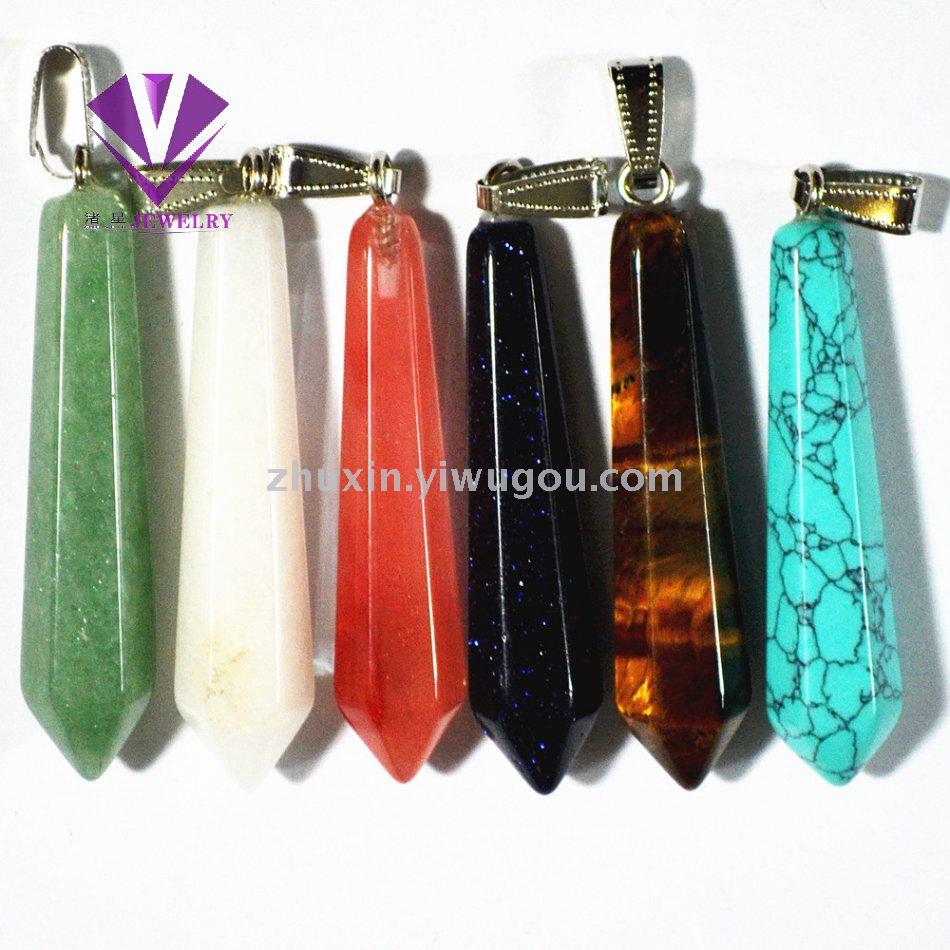 Lapis Turquoise Purple Crystal Coral Beads Stone Apple Agate Pink Crystal Tiger Eye Jewelry Pearl Black Agate