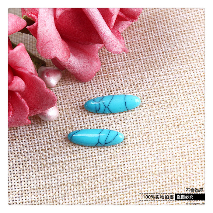 Turquoise diy handicraft accessories without porous pine stone ring powder decoration materials Turquoise diy handicraft accessories without porous pine stone ring powder decoration materials
