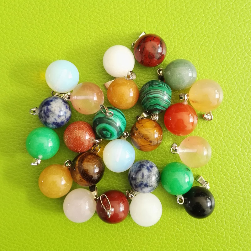 Fashionable natural stone beads pendant DIY jewelry wholesale Gemstone Black agate tiger eye stone Turquoise Fashionable natural stone beads pendant DIY jewelry wholesale Gemstone Black agate tiger eye stone Turquoise