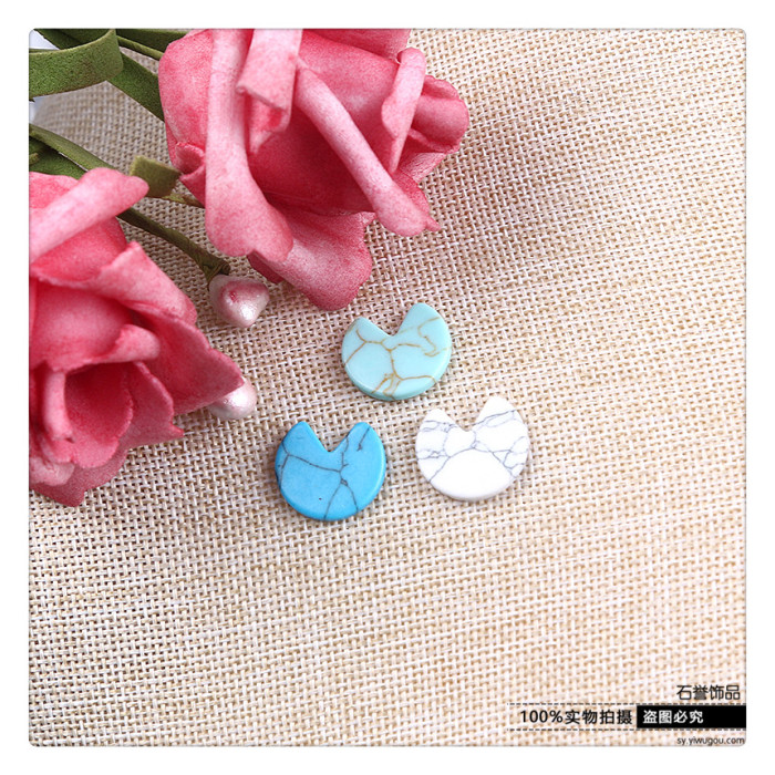 Turquoise geometry ring ring - ring diy handmade jewelry accessories
