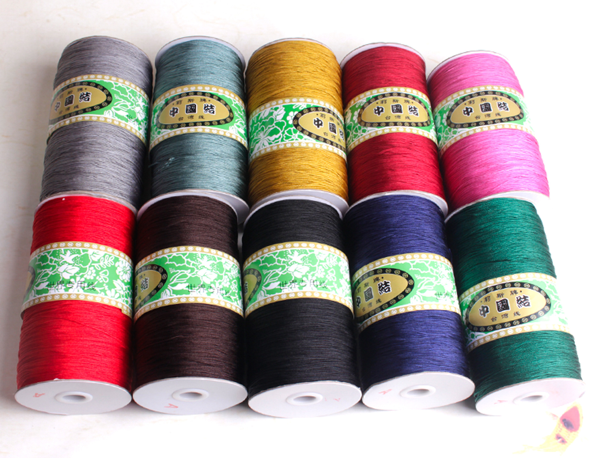 Lisi Brand No. 72 Jade Thread 0.8 1.2mm Large Roll Jewelry Thread a Line DIY Bracelet Necklace Common Wire Wholesale