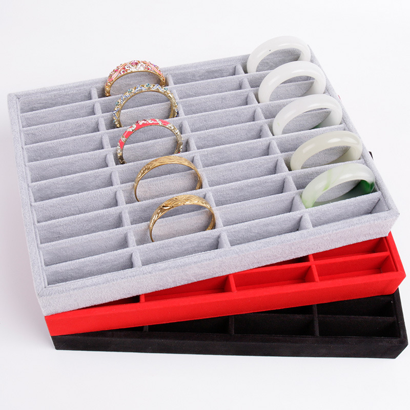 Jewelry Bracelet Display Tray 40-Bit Jewelry Jade Box Bracelet Display Holder Display Stand