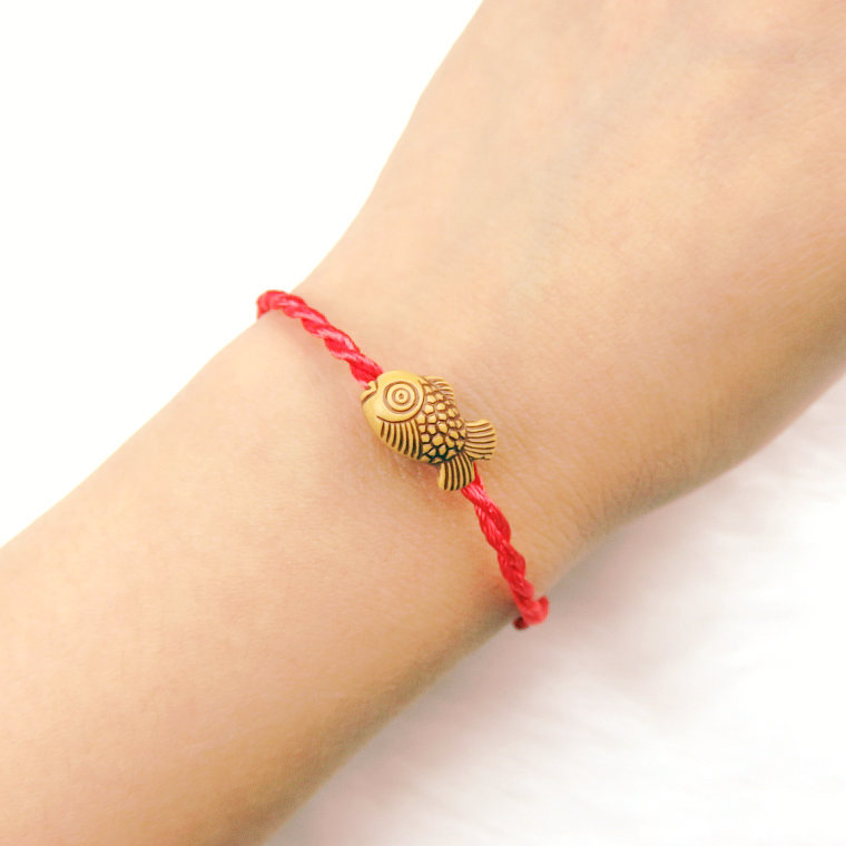 Peach Pit Imitation Jade Imitation Wood Braided Red Rope Bracelet Carrying Strap Activity Small Gift Wholesale Gift Hot Sale Zodiac Year of Birth Accessories