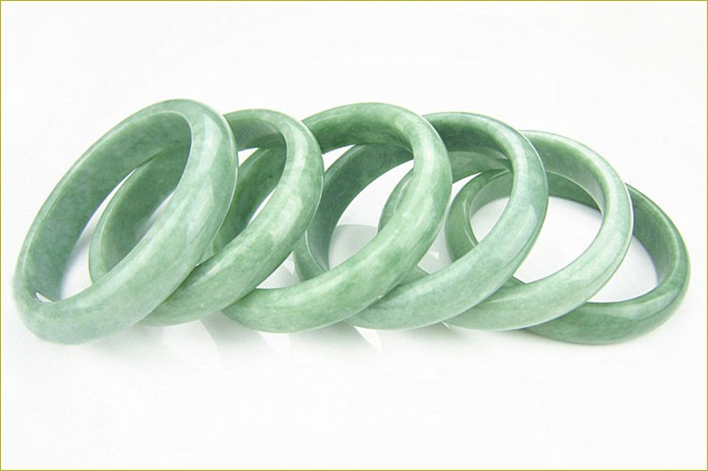 Factory Wholesale Myanmar Jade Bracelet a Goods Floating Flower Jade Bracelet Natural Jade bracelet