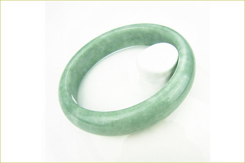 Factory Wholesale Myanmar Jade Bracelet a Goods Floating Flower Jade Bracelet Natural Jade bracelet