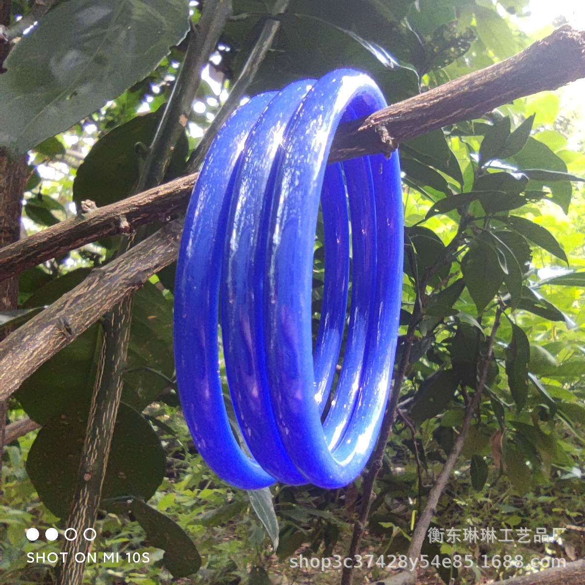 Inner Diameter 58 Glass Imitation Jade Bracelet Fine Bracelet Jingle Bracelet Ring Bracelet Jinbu Ring Bracelet Han Chinese Clothing Accessories Accessories Bracelet