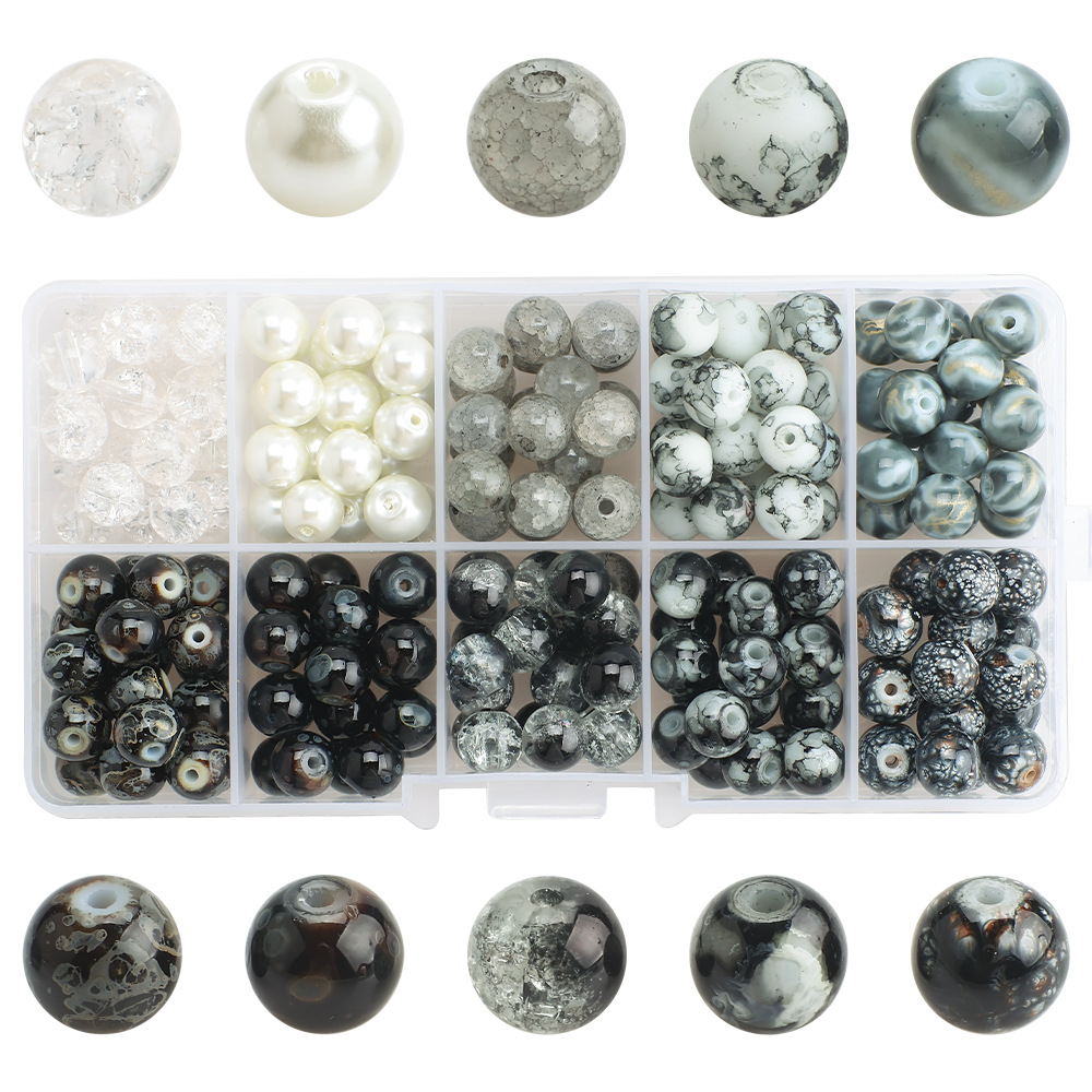 New Gradient Color Micro Glass Bead Broken Jade Glass Chipping Beads Combination 8mm Beads DIY Bracelet Necklace Accessories Material New Gradient Color Micro Glass Bead Broken Jade Glass Chipping Beads Combination 8mm Beads DIY Bracelet Necklace Accessories Material