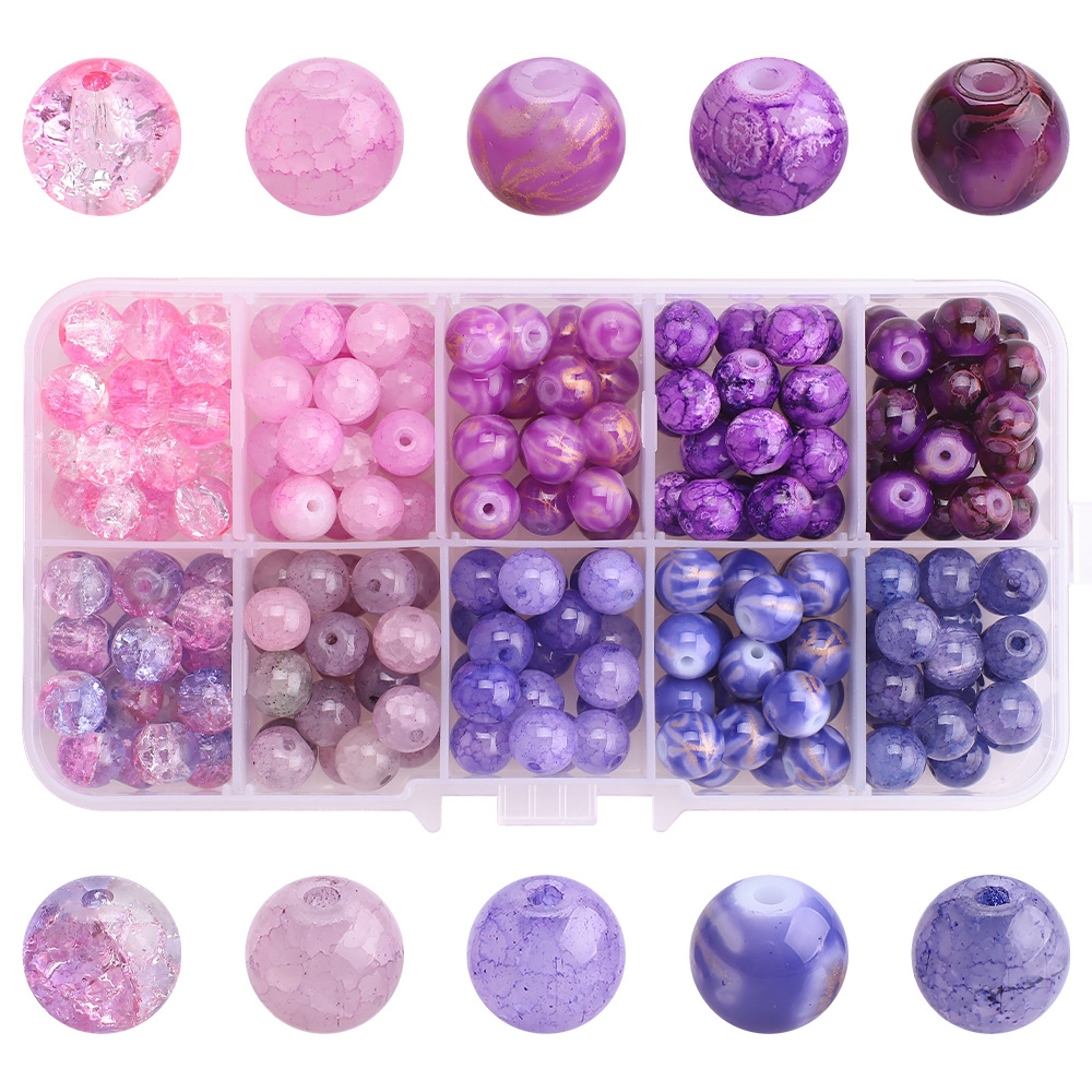 New Gradient Color Micro Glass Bead Broken Jade Glass Chipping Beads Combination 8mm Beads DIY Bracelet Necklace Accessories Material New Gradient Color Micro Glass Bead Broken Jade Glass Chipping Beads Combination 8mm Beads DIY Bracelet Necklace Accessories Material