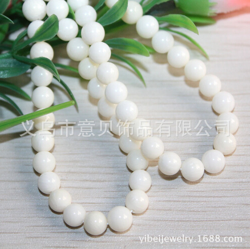 [YiBei Coral] Natural Coral A material 6mm beads semi-finished products wholesale coral Buddhist accessories