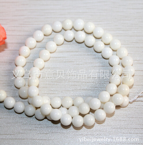 [YiBei Coral]Natural Coral A material 8mm beads semi-finished products wholesale coral Buddhist accessories