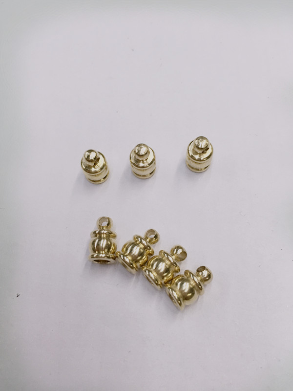 Pandora jewelry accessories 6.5*10 three arc tower cap chain buckle