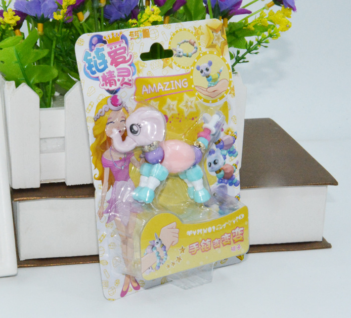 The Version of the chain love the elvish deformation animal chain combination beads bracelet 100 puzzle Pandora hand string suction card packaging The Version of the chain love the elvish deformation animal chain combination beads bracelet 100 puzzle Pandora hand string suction card packaging