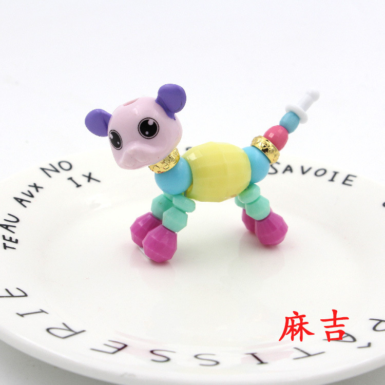 Chain love elf beads bracelet necklace chattering toys children's version of Pandora's strings Chain love elf beads bracelet necklace chattering toys children's version of Pandora's strings