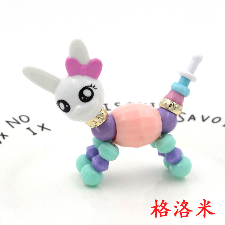 Chain love elf beads bracelet necklace chattering toys children's version of Pandora's strings Chain love elf beads bracelet necklace chattering toys children's version of Pandora's strings