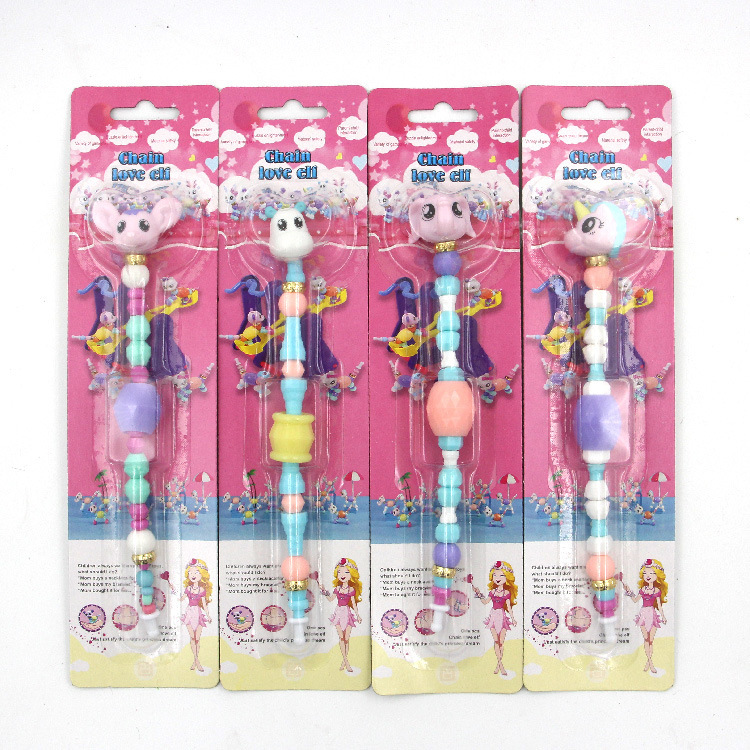 Chain love elf beads bracelet necklace chattering toys children's version of Pandora's strings Chain love elf beads bracelet necklace chattering toys children's version of Pandora's strings