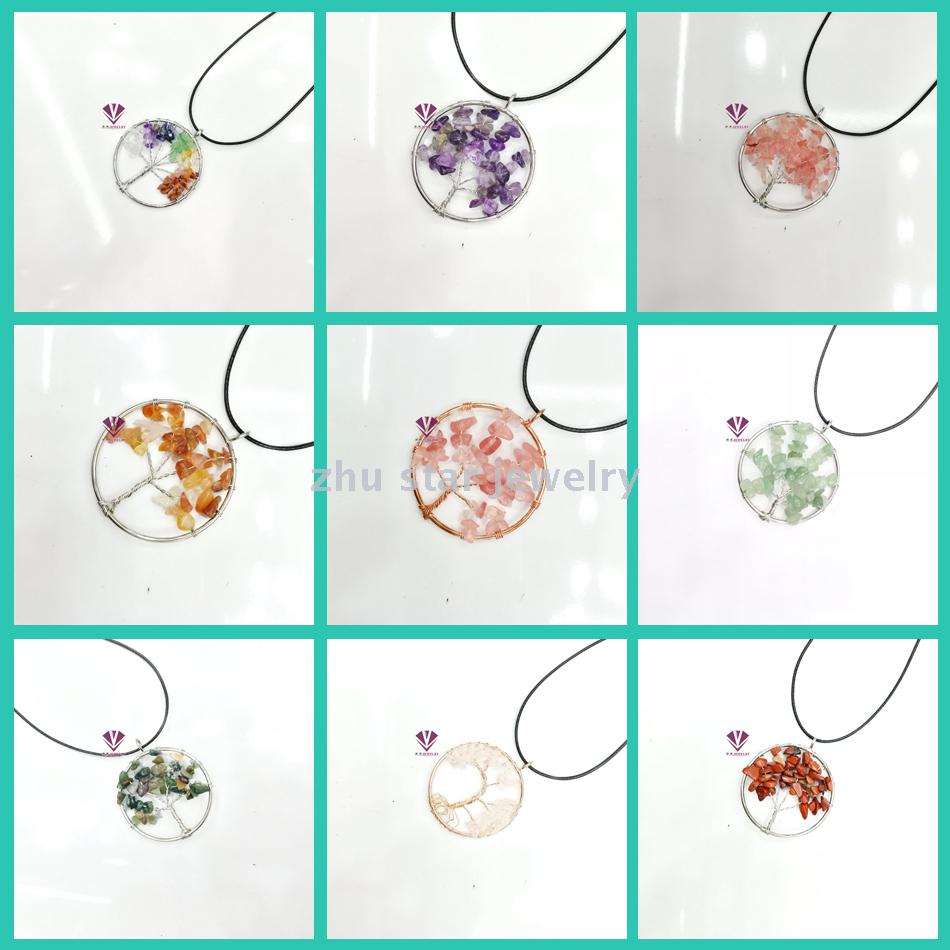 Natural stone purple crystal green gold agate gold sand egg white stone turquoise pendant accessories