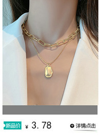 Crystal Stone Pendant Necklace Wholesale Natural Purple Crystal Stone Clusters Gravel Lavender Amethyst Clavicle Chain Female 5 Pack