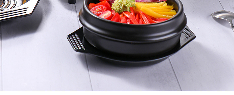 Household Restaurant Bibimbap Stone Pot Braised Chicken Rice Cooker Small Casserole Soybean Paste Stew Soup Clay Pot Pot Household Restaurant Bibimbap Stone Pot Braised Chicken Rice Cooker Small Casserole Soybean Paste Stew Soup Clay Pot Pot