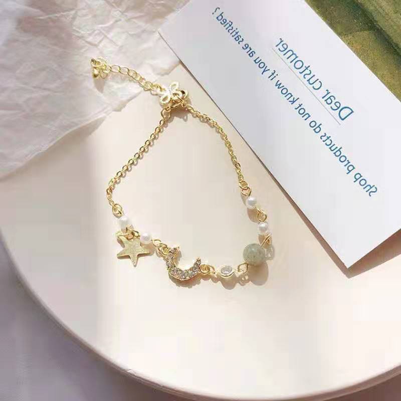 Fantasy Ornamental Stone Rhinestone Xingyue Bracelet Chic Internet Celebrity Harajuku Girl Super Fairy Bracelet Men and Women Couple Simple Bracelet Fantasy Ornamental Stone Rhinestone Xingyue Bracelet Chic Internet Celebrity Harajuku Girl Super Fairy Bracelet Men and Women Couple Simple Bracelet