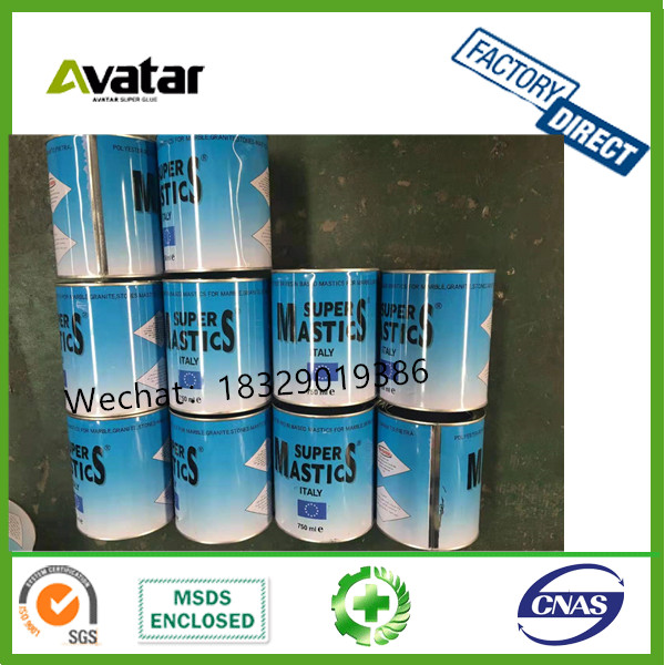 SYRIA MASTICS epoxy resin granite stone glue polyester resin marble adhesive glue for tiles fixing and filling